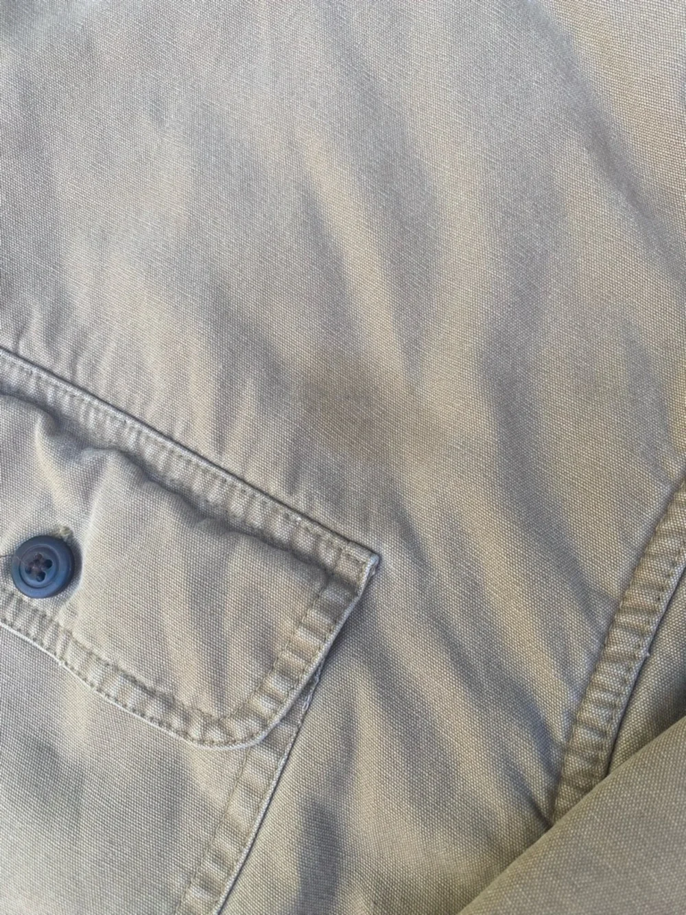 Lanesboro Men's Tan Utility Work Shirt Jacket
